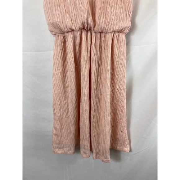 Lush Textured Light Pink Sleeveless Dress Size Small - Picture 7 of 7
